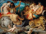 Rubens, Pieter Paul - Die vier Flüsse des Paradieses (Vier Kontinente)