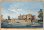 Traitteur, Wilhelm von - Ansicht der Panteleimonowski-Kettenbrücke über Fontanka in Sankt Petersburg