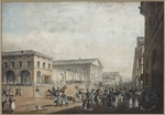 Beggrow, Karl Petrowitsch - Blick auf die Sadowaja Strasse in Sankt Petersburg
