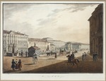 Beggrow, Karl Petrowitsch - Blick auf das Moika-Ufer bei der Polizeibrücke