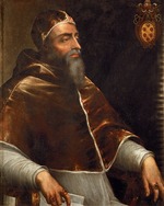 Piombo, Sebastiano del, (Werkstatt) - Porträt von Papst Clemens VII. (1478-1534)