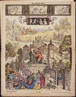 Schwind, Moritz Ludwig, von - Illustration zum Märchen Der gestiefelte Kater von Ch. Perrault
