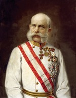 Unbekannter Künstler - Porträt von Kaiser Franz Joseph I. von Österreich