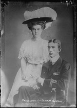 Unbekannter Fotograf - Großfürstin Maria Pawlowna und Prinz Wilhelm, Herzog von Södermanland