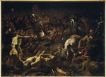 Poussin, Nicolas - Die Schlacht Gideons gegen die Midianiter