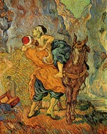 Gogh, Vincent, van - Der barmherzige Samariter (nach Delacroix)