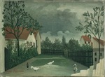 Rousseau, Henri Julien Félix - Der Hinterhof