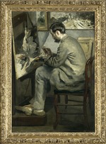 Renoir, Pierre Auguste - Frédéric Bazille an der Staffelei