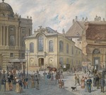 Gerasch, August - Das alte Burgtheater in Wien