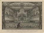 Fokke, Simon - Das Königspaar bei der Theatervorstellung in der Amsterdamer Schauburg am 1. Juni 1768