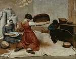 Courbet, Gustave - Die Kornsieberinnen (Les Cribleuses de Blé)
