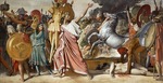 Ingres, Jean Auguste Dominique - Romulus, der Sieger von Acron, trägt die reiche Beute in den Zeustempel