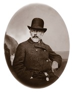 Unbekannter Fotograf - Pjotr Iljitsch Tschaikowski (1840-1893) in der Schweiz