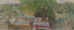 Bonnard, Pierre - Rast im Garten (Sieste au jardin)