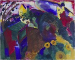 Kandinsky, Wassily Wassiljewitsch - Murnau, der Garten I