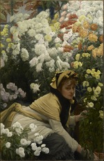 Tissot, James Jacques Joseph - Chrysanthemen