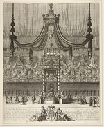 Dolivar, Jean - Die Dekoration von Notre Dame de Paris am Tag der Bestattung von Grand Condé am 10. März 1687
