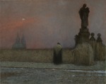 Schikaneder, Jakub - Hradschin am Vorabend