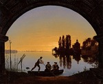 Schinkel, Karl Friedrich - Spreeufer bei Stralau