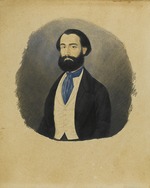 Unbekannter Künstler - Porträt von Komponist Giuseppe Verdi (1813-1901)