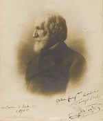Unbekannter Fotograf - Porträt von Komponist Giuseppe Verdi (1813-1901)