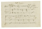 Verdi, Giuseppe - Autograph: Oper Ernani, Finalarie Solingo, errante e misero