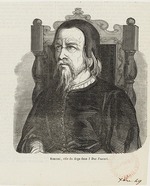 Unbekannter Künstler - Giorgio Ronconi als Doge in Oper I due Foscari von Giuseppe Verdi