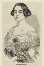 Unbekannter Künstler - Porträt von Opernsängerin Eugenia Tadolini, geb. Savorani (1809-1872)