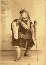 Unbekannter Fotograf - Victor Maurel (1848-1923) als Falstaff  in Oper Falstaff von Giuseppe Verdi