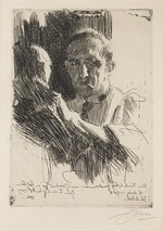 Zorn, Anders Leonard - Porträt von Bildhauer Fürst Paolo Troubetzkoy (1866-1938)