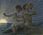 Thoma, Hans - Triton und Nereide