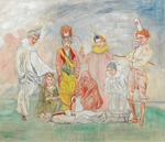 Ensor, James - Baptême de masques