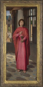 Memling, Hans - Johannes der Evangelist. Marienaltar des Sir John Donne of Kidwelly