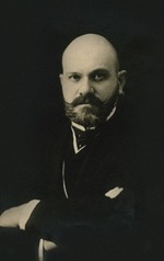 Unbekannter Fotograf - Porträt von Wladimir Nikolajewitsch Lwow (1872-1930)