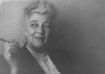 Unbekannter Fotograf - Porträt von Schauspielerin Faina Georgijewna Ranewskaja (1896-1984)