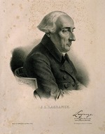 Belliard, Zéphirin Félix Jean Marius - Porträt von Mathematiker Joseph-Louis Lagrange (1736-1813)