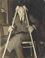 Unbekannter Fotograf - Porträt von Solomon Michailowitsch Michoels (1890-1948) in USA