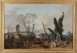 Robert, Hubert - Blick auf das Tapis vert im Park von Versailles