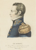 Lithographie de Ducarme - Henri Comte de Rigny (1782-1835)