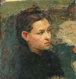 Repin, Ilja Jefimowitsch - Porträt von Vera Repina, erste Frau des Künstlers