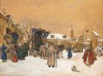 Benois, Albert Nikolajewitsch - Vor der Abfahrt