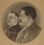 Unbekannter Fotograf - Josef Stalin und Kliment Woroschilow
