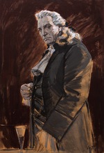 Unbekannter Künstler - Nikolai Simonow (1901-1973) als Salieri