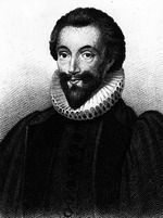 Unbekannter Künstler - Porträt von Dichter John Donne (1572-1631)