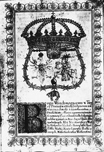 Historisches Dokument - Ratifikation des Friedensvertrags von Andrussowo