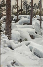 Gallen-Kallela, Akseli - Die Höhle des Luchses