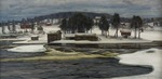 Westerholm, Victor Axel - Wintertag am Fluss Kymijoki