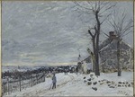 Sisley, Alfred - Schnee in Veneux-Nadon