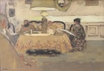 Vuillard, Édouard - Lampe in einem Interieur