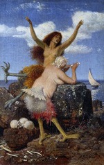 Böcklin, Arnold - Sirenen